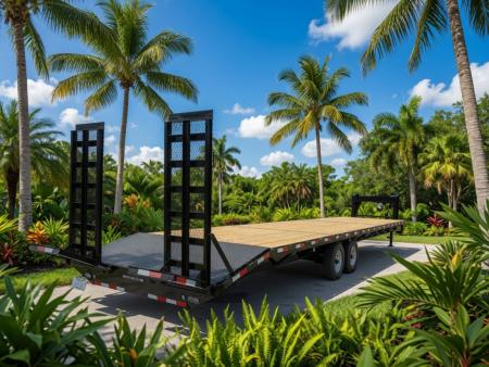 New 2026 Panther Cargo 40 Ft. Gooseneck Equipment Trailer – 36+4 Dovetail | 20K GVWR | Heavy-Duty Ramps Equipment Trailer