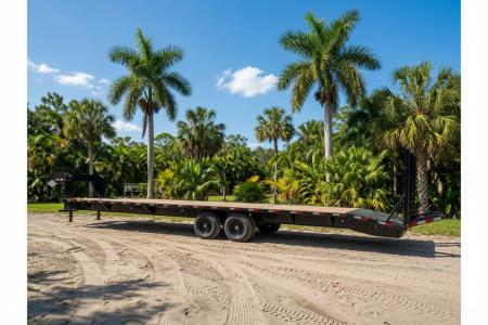 New 2026 Panther Cargo 40 Ft. Gooseneck Equipment Trailer – 36+4 Dovetail | 20K GVWR | Heavy-Duty Ramps Equipment Trailer