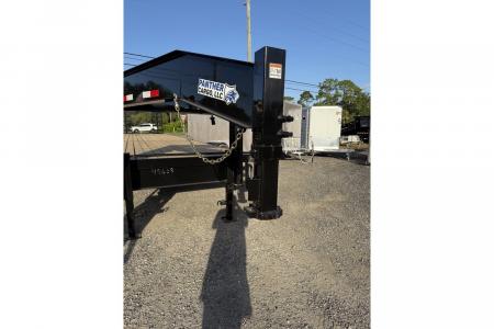 Used 2026 Panther Cargo 40 ft Gooseneck Trailer 36 + 4 Dovetail with Heavy Duty Ramps
