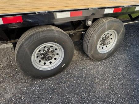 Used 2026 Panther Cargo 40 ft Gooseneck Trailer 36 + 4 Dovetail with Heavy Duty Ramps