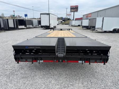 New Load Trail Pintle 102x25 Low-Pro 21K- Black W/ 14 Ply Tires