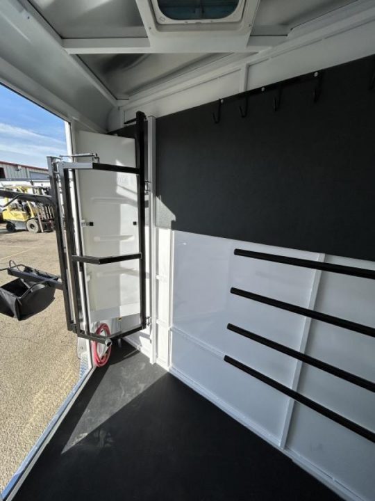 New 2027 Trails West Adventure MX II 2-Horse Trailer- Swing-out Saddle Rack