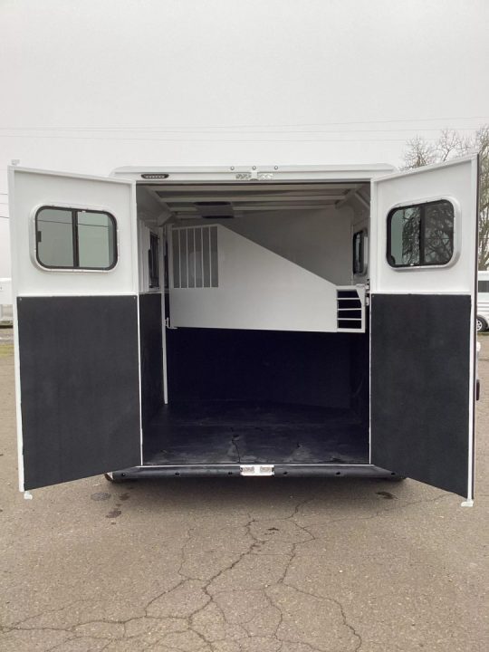 New 2027 Trails West Adventure MX II 2-Horse Trailer- Swing-out Saddle Rack