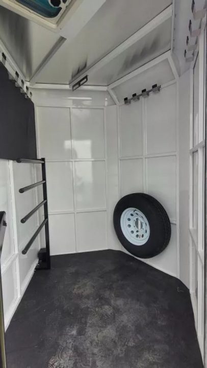 New 2027 Trails West Adventure MX II 2-Horse Trailer- Swing-out Saddle Rack