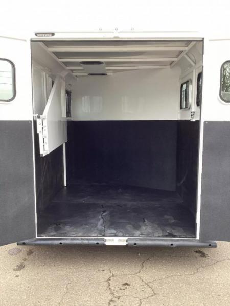 New 2027 Trails West Adventure MX II 2-Horse Trailer- Swing-out Saddle Rack