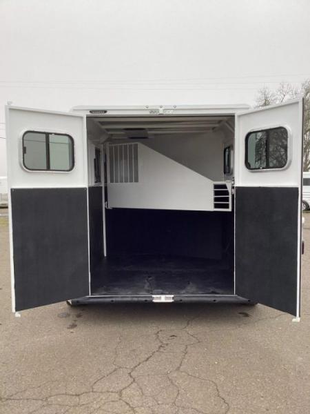 New 2027 Trails West Adventure MX II 2-Horse Trailer- Swing-out Saddle Rack