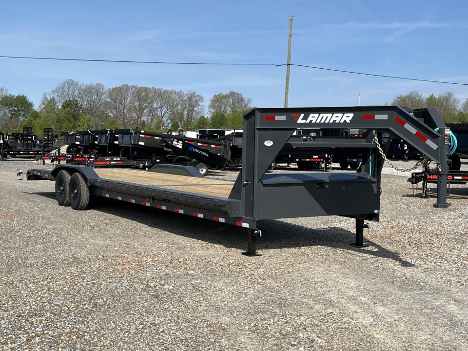 New 2026 Lamar Gooseneck Trailer | 102" x 32' 14K GVWR