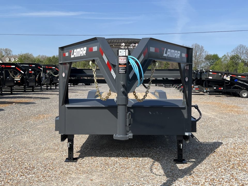 New 2026 Lamar Gooseneck Trailer | 102" x 32' 14K GVWR