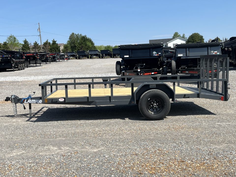 New 2026 Lamar 83"X14' 5K Utility Trailer