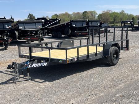 New 2026 Lamar 83"X14' 5K Utility Trailer