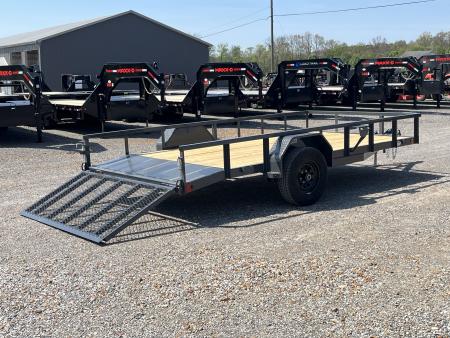 New 2026 Lamar 83"X14' 5K Utility Trailer