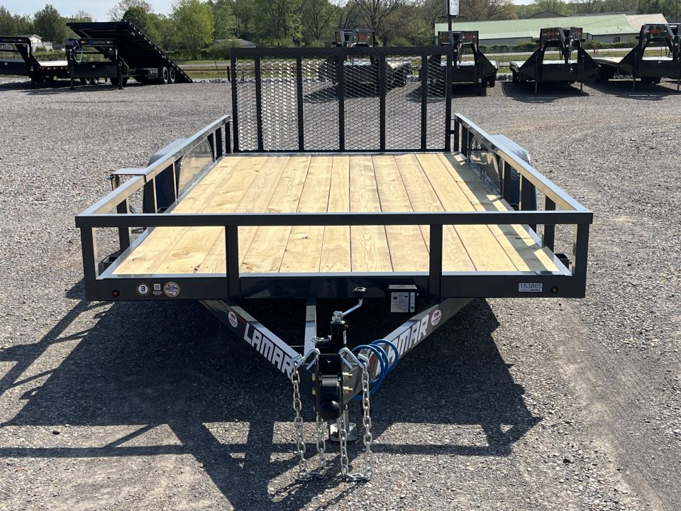 New 2026 Lamar Utility Trailer | 83" x 16' | 7K GVWR