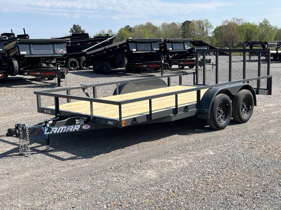 New 2026 Lamar Utility Trailer | 83" x 16' | 7K GVWR