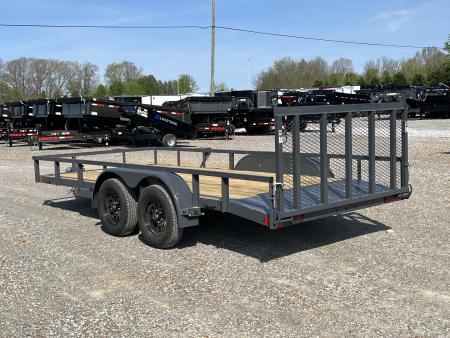 New 2026 Lamar Utility Trailer | 83" x 16' | 7K GVWR