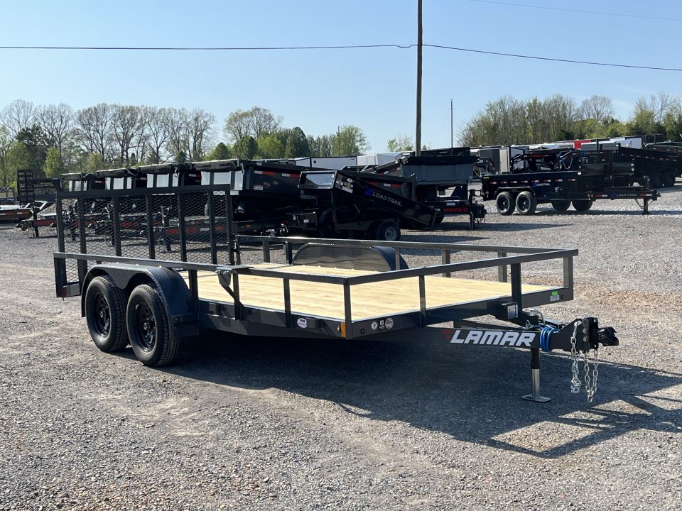 New 2026 Lamar Utility Trailer | 83" x 16' | 7K GVWR