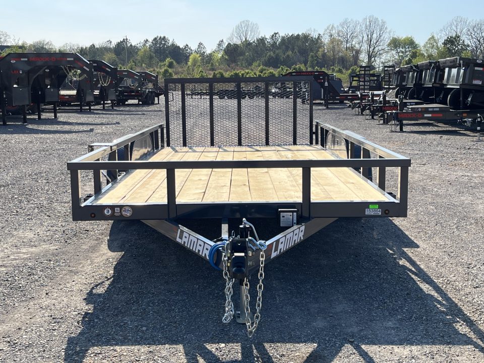 New 2026 Lamar Utility Trailer | 83" x 16' | 7K GVWR