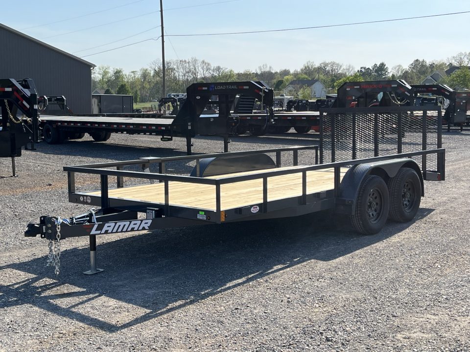 New 2026 Lamar Utility Trailer | 83" x 16' | 7K GVWR