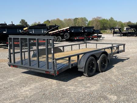 New 2026 Lamar Utility Trailer | 83" x 16' | 7K GVWR