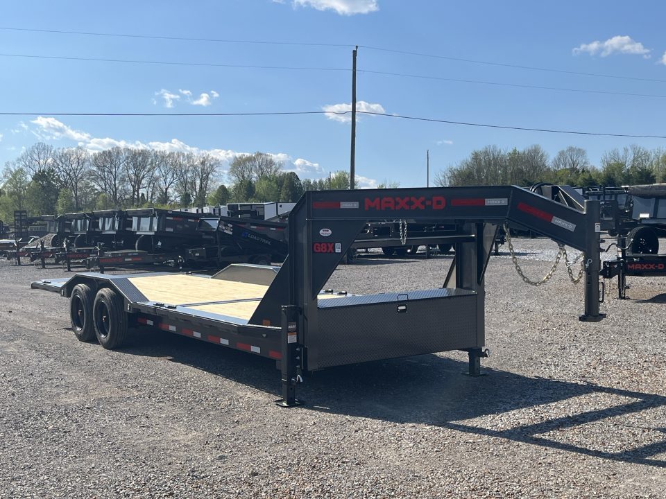 New 2026 MAXX-D 102"X24' 18K Gooseneck Tilt Equipment Trailer