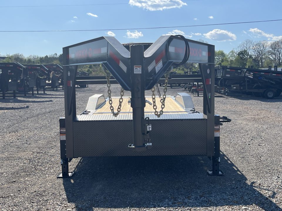 New 2026 MAXX-D 102"X24' 18K Gooseneck Tilt Equipment Trailer