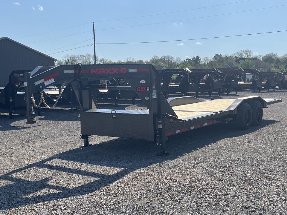 New 2026 MAXX-D 102"X24' 18K Gooseneck Tilt Equipment Trailer