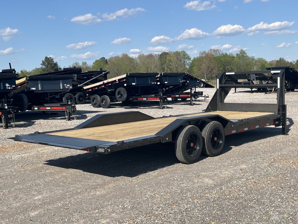 New 2026 MAXX-D 102"X24' 18K Gooseneck Tilt Equipment Trailer