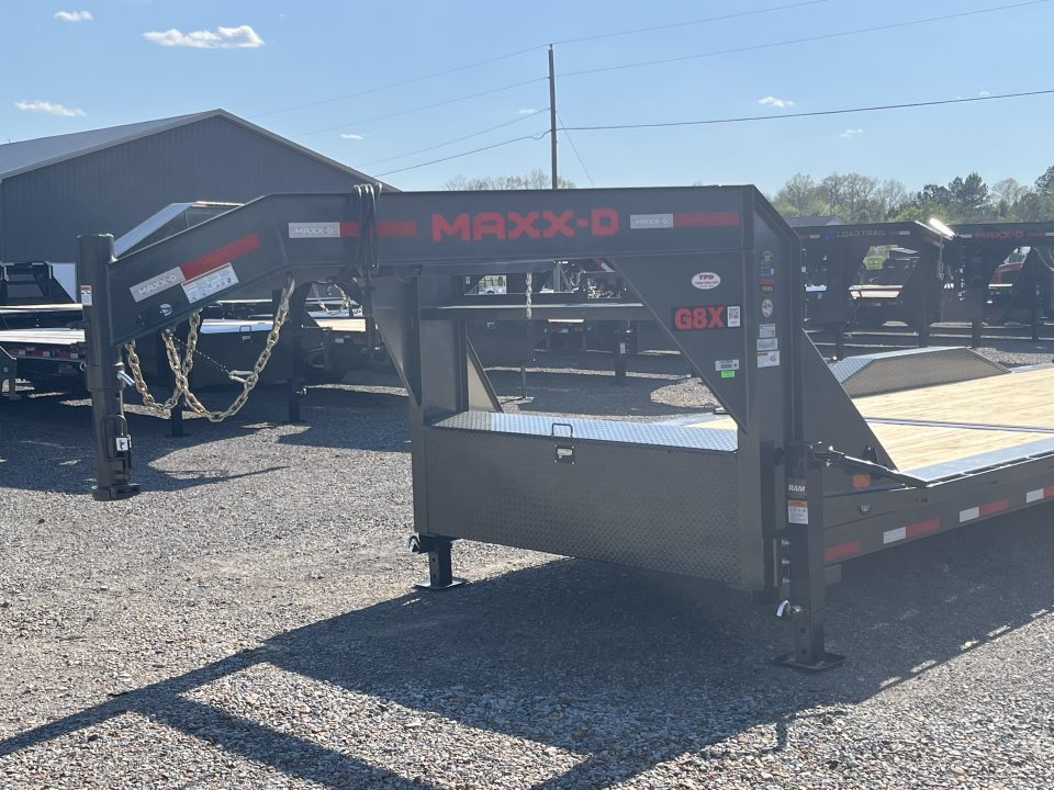New 2026 MAXX-D 102"X24' 18K Gooseneck Tilt Equipment Trailer