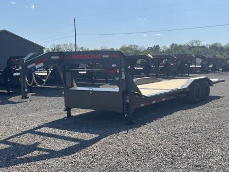 New 2026 MAXX-D 102"X24' 18K Gooseneck Tilt Equipment Trailer