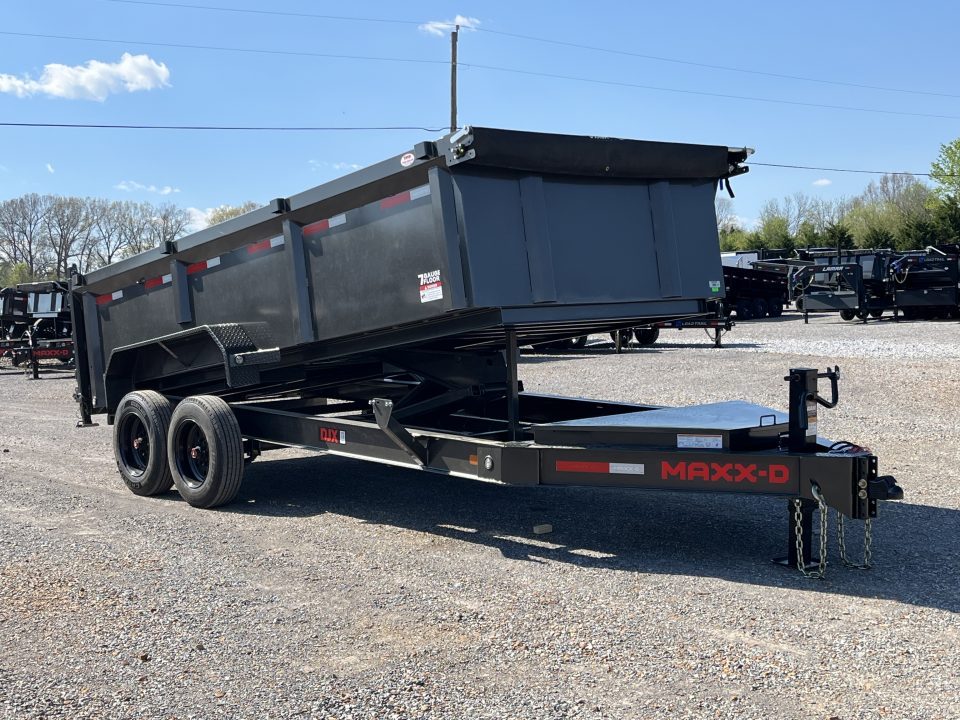 New 2026 MAXXD Dump Trailer | 83" x 16' | 17.5K GVWR
