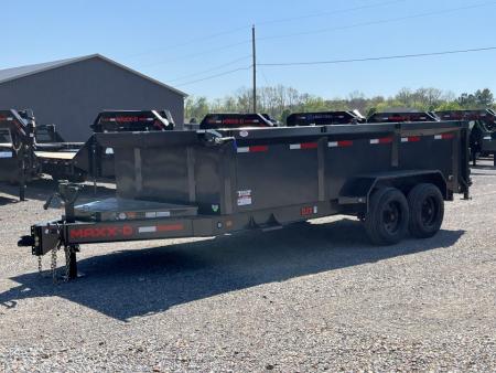 New 2026 MAXXD Dump Trailer | 83" x 16' | 17.5K GVWR