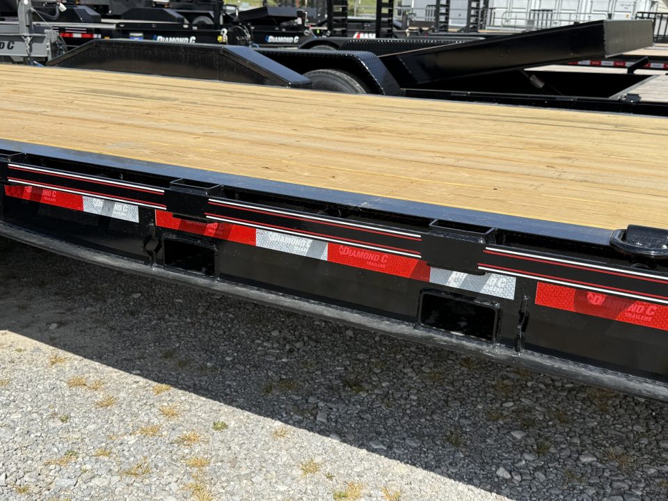 New 2026 Diamond C LPX 210 22’ Equipment Trailer, PACESETTER EDITION, FORK HOLDERS, HEAVY DUTY FENDERS, 20K GVWR