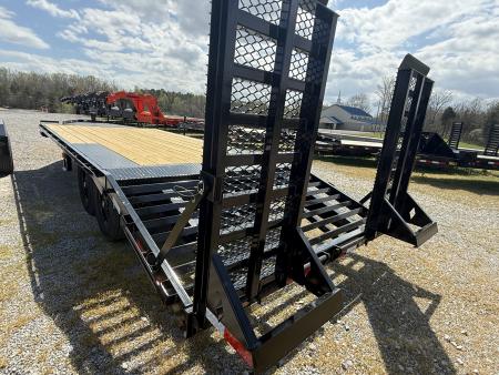 New 2026 Diamond C DEC 207 20’ Equipment Trailer, 2 SPD JACK, KNEE RAMPS, TOOLBOX, 14 PLY TIRES