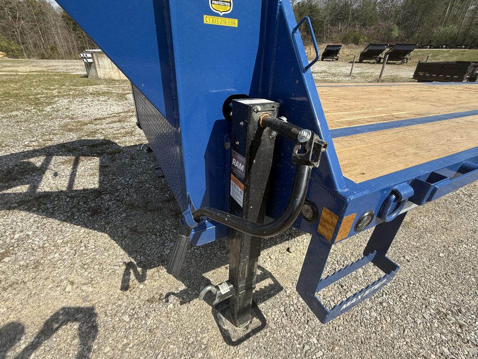 Used 2026 Load Trail LOAD TRAIL 16K 25+5 Flatbed Trailer, MAX RAMPS, 16K GVWR, SLIDING STRAPS