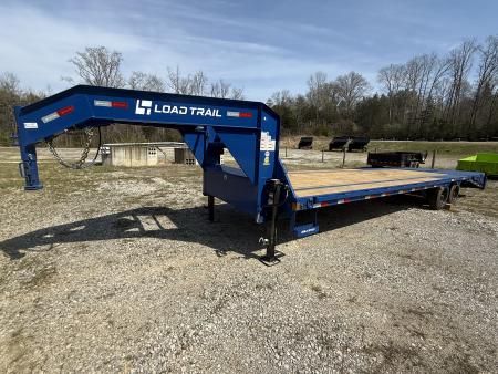 Used 2026 Load Trail LOAD TRAIL 16K 25+5 Flatbed Trailer, MAX RAMPS, 16K GVWR, SLIDING STRAPS