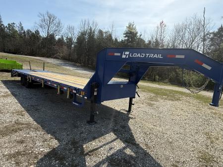 Used 2026 Load Trail LOAD TRAIL 16K 25+5 Flatbed Trailer, MAX RAMPS, 16K GVWR, SLIDING STRAPS