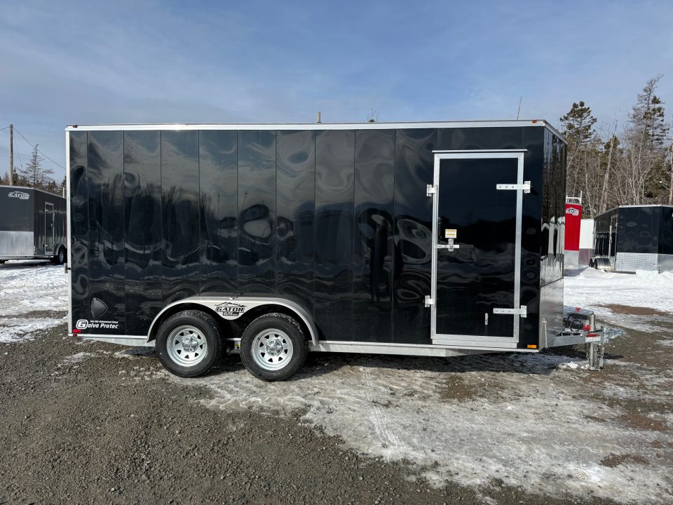 New 2026 Gator Canada 7 x 16 ramp Cargo / Enclosed Trailer