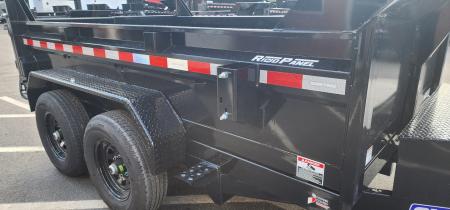 New 72in x 10 Sure-Trac Low-Pro Single Ram Dump Trailer 10k***Stab Jacks