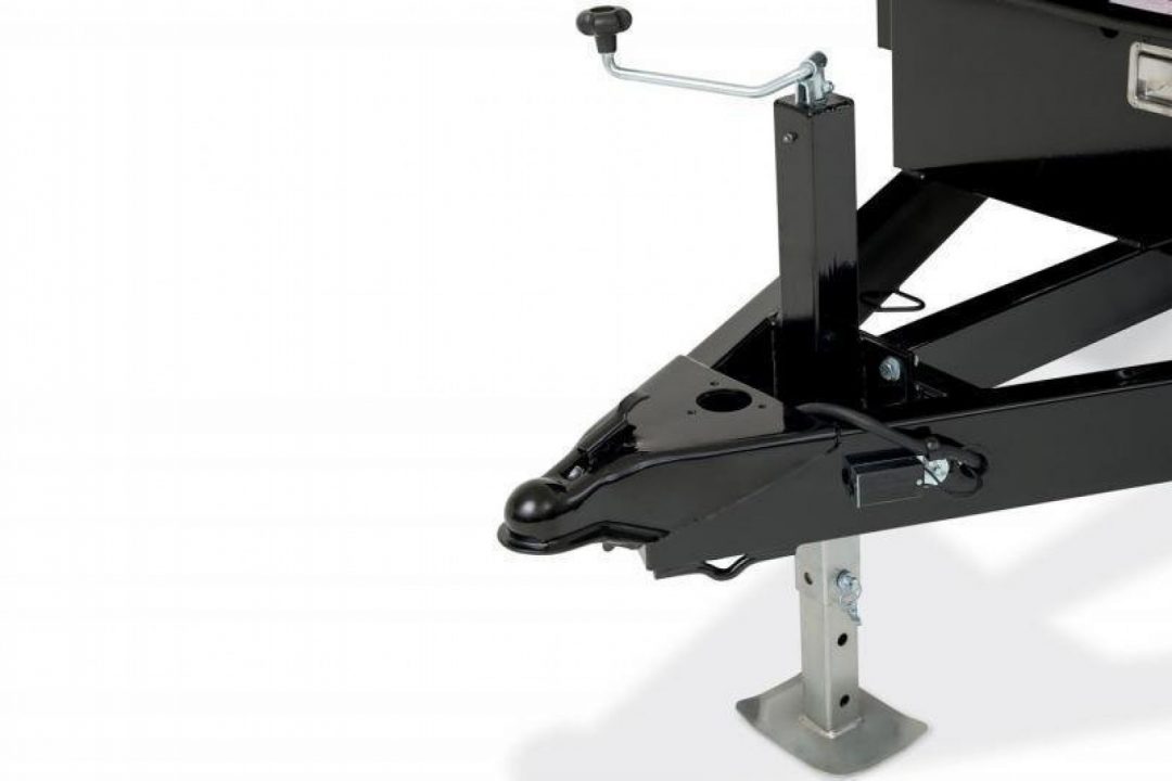 New 6 x 12 Sure-Trac Low-Pro Single Ram Dump Trailer 10k**Stabilizer Jacks
