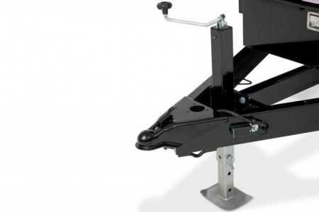 New 6 x 12 Sure-Trac Low-Pro Single Ram Dump Trailer 10k**Stabilizer Jacks