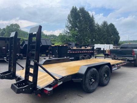 New 7 x 18 (16+2) Sure-Trac Equipment Trailer 14k