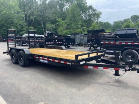 New 7 x 18 (16+2) Sure-Trac Equipment Trailer 14k