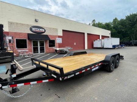 New 7 x 18 (16+2) Sure-Trac Equipment Trailer 14k