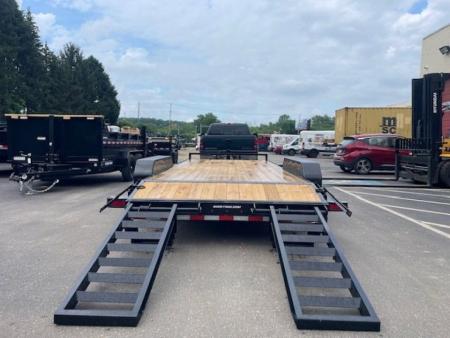 New 7 x 18 (16+2) Sure-Trac Equipment Trailer 14k