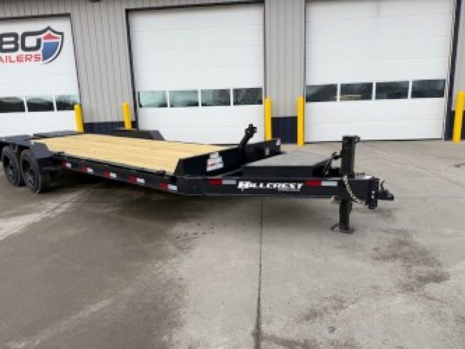 New 2026 Hillcrest Black-Grey 83"x19'+3' 17.6k I-Beam Equipment Trailer