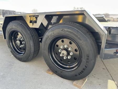 New 2026 Hillcrest Black-Grey 83"x19'+3' 17.6k I-Beam Equipment Trailer