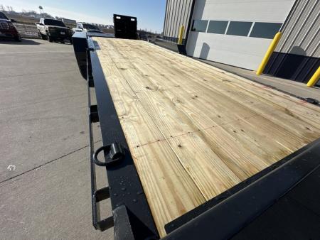 New 2026 Hillcrest Black-Grey 83"x19'+3' 17.6k I-Beam Equipment Trailer