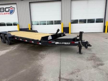 New 2026 Hillcrest Black-Grey 83"x19'+3' 17.6k I-Beam Equipment Trailer