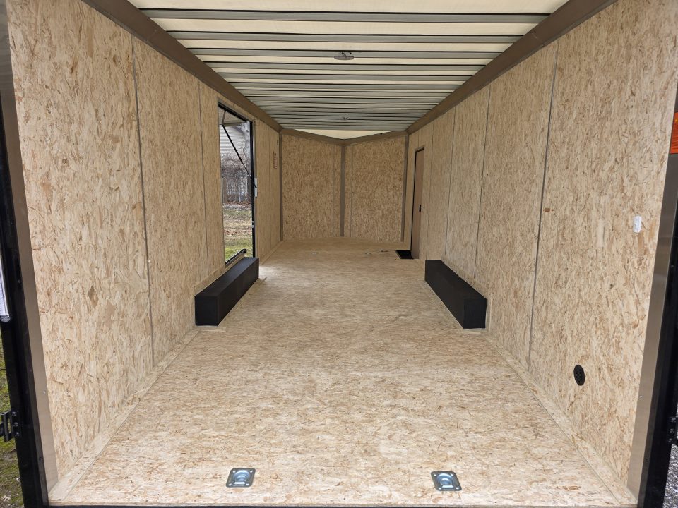 New 2026 Formula Trailers 8.5x24 CAR HAULER WITH ESCAPE DOOR 10K BLACKOUT 7' INSIDE SXS UTV GOLF CART Cargo / Enclosed Trailer