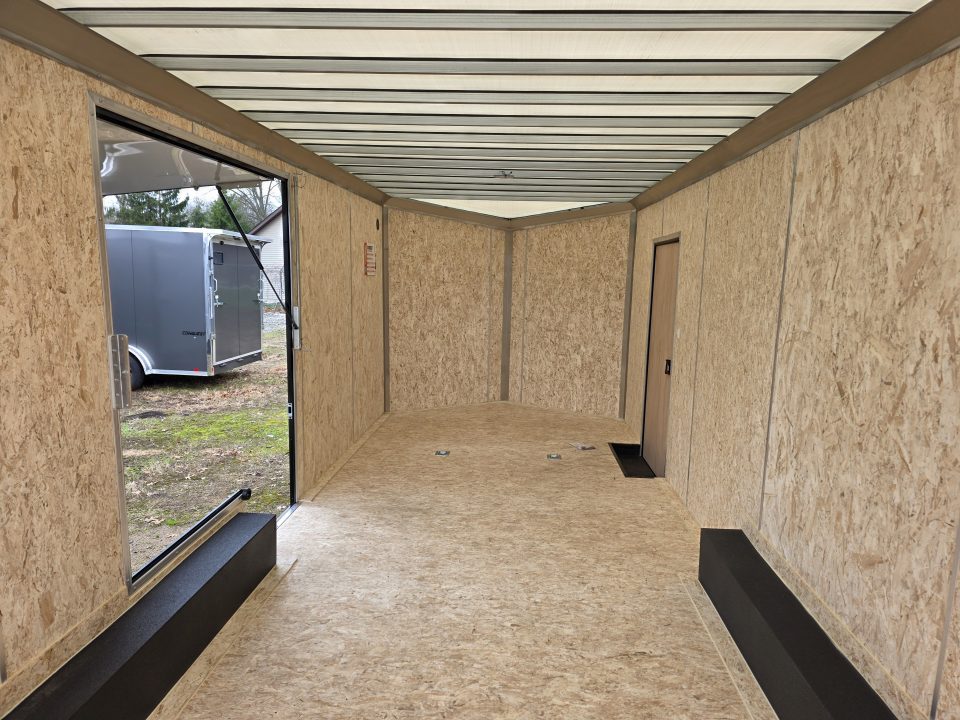 New 2026 Formula Trailers 8.5x24 CAR HAULER WITH ESCAPE DOOR 10K BLACKOUT 7' INSIDE SXS UTV GOLF CART Cargo / Enclosed Trailer