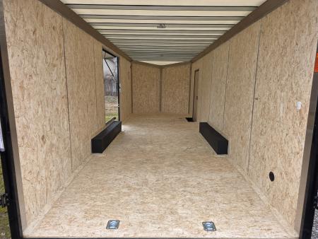 New 2026 Formula Trailers 8.5x24 CAR HAULER WITH ESCAPE DOOR 10K BLACKOUT 7' INSIDE SXS UTV GOLF CART Cargo / Enclosed Trailer